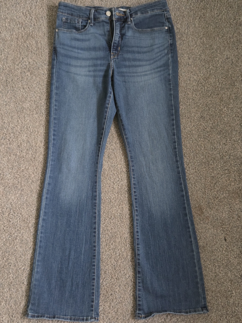 Levi's Signature Blue Mid-Rise Bootcut Women's Jeans